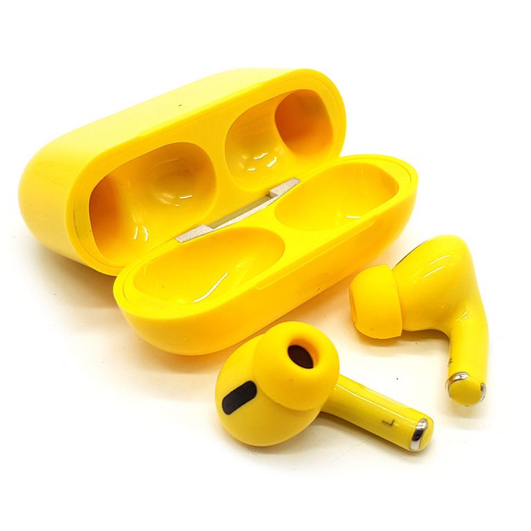 Generic AirPods Pro Compatible with iPhone Yellow Promo Unlimited