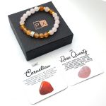 Caruelian Rose Quartz stone