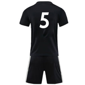 Bufftee Individual Junior Soccer Kit - Number 5 Centre-Back Jersey & Shorts Kids