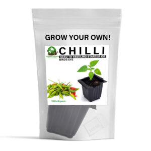 Palm Garden Grow Your Own Bird’s Eye Chilli Plant – Seed to Seedling Kit